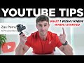 My TOP 5 TIPS On Starting a Youtube Channel ( I Still Use These Tricks Today) | Zac Perna