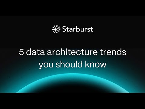 5 data architecture trends you should know