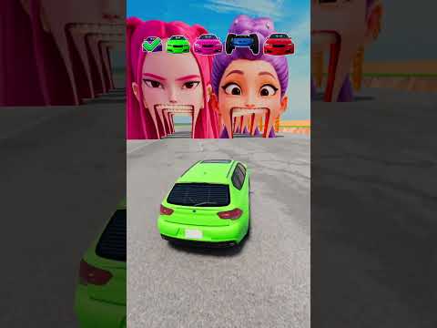 Big & Small Cars vs Rumi X Mira #beamng   #kpop