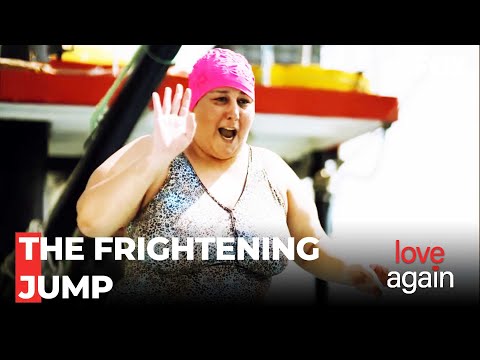 Ayfer's Cannonball Pool Jump - Love Again Episode 64