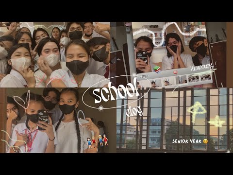 SCHOOL VLOG | shs life 📚 , face to face classes 🏫