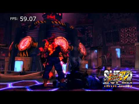 Super Street Fighter 4 Arcade Edition PC Benchmarks