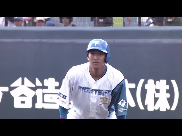 【ファーム】レフト前に運んだ!! ファイターズ・有薗直輝 タイムリーヒットで追加点を奪う!! 2025年6月1日 北海道日本ハムファイターズ 対 千葉ロッテマリーンズ
