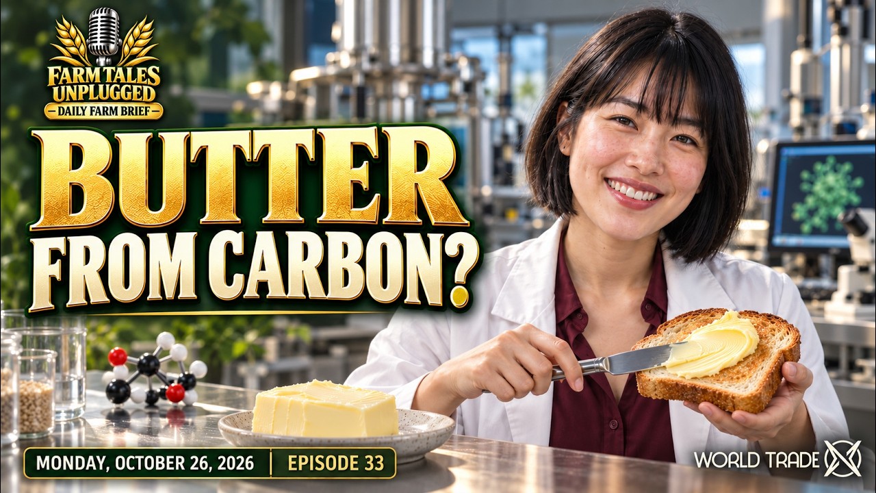Butter From Carbon? $5 Billion for Meat Processing, Screwworm in Elk. Oregon Wasabi  Daily Farm Brief