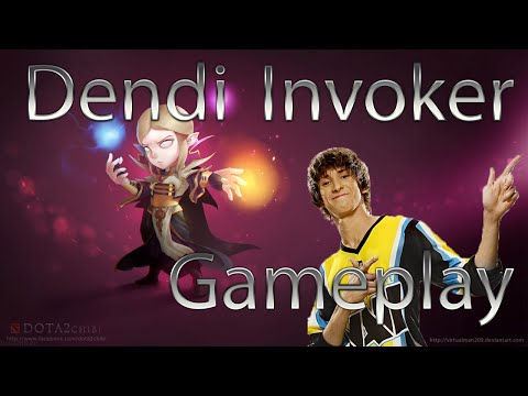 Dendi Invoker Gameplay Ranked 24-1-2016