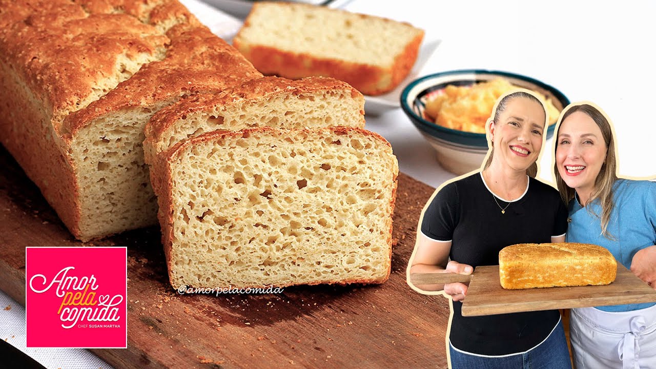 Pão sem glúten e sem lactose econômico | Participação especial da Delícia Sem Glúten
