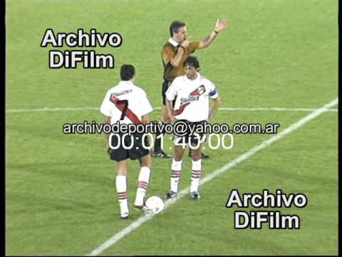 Futbol River Plate vs Estudiantes de La Plata (1-0) - DiFilm (1996)