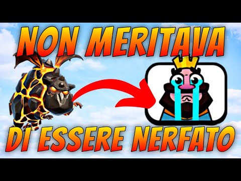 Il *MASTINO LAVICO* Meritava il Nerf? ADESSO PARLO IO! Top Ladder con LavaLoon! - Clash Royale