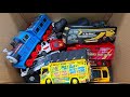 Unboxing Truk Oleng Bus Telolet Ambulance Tank Baja Truk Tangki Minyak Truk Molen ASMR