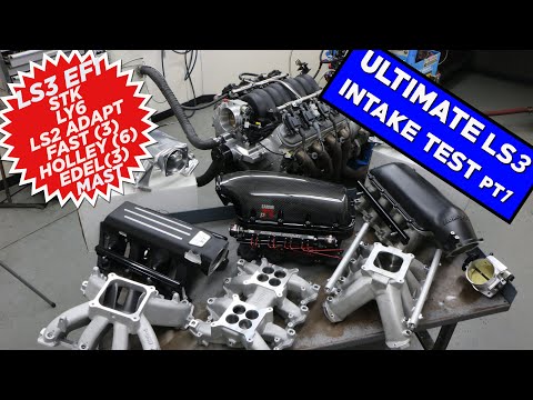 BIGGEST LS3 INTAKE TEST EVER! STOCK LS3 vs WORLD! (18 INTAKES TESTED)