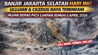 Download lagu SOUTH JAKARTA FLOOD TODAY‼️ ULUJAMI & CILEDUG RAYA SUBMERGED – HEAVY RAIN TRIGGERED RIVER OVERFLOW mp3
