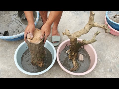 WOW.Amazing.  how to make unique table at home / Amazing DIY Garden Coffee Table from Plastic Chairs