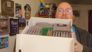 I Found a Shoebox Full of SNES Games in My Own House