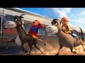 गधे पर बैठकर Motu Patlu ने किया Train का पीछा Motu Patlu