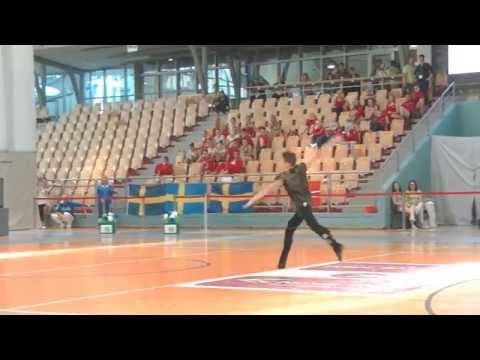 EuroTwirl 2015 - Finale Masculin Junior - Raphaël HERCOUET