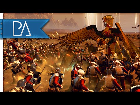 BATTLE IN THE BADLANDS - Total War: WARHAMMER Gameplay