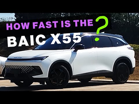 BEIJING BAIC X55 - SPORT MODE - FULL THROTTLE ACCELERATION SPEED TEST #shorts