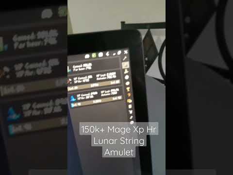 150k+ Mage Xp Hr | Lunar Spellbook #osrs #runescape #oda #bountyhunter