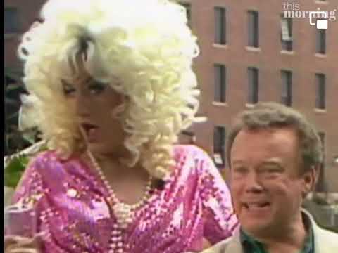 Lilly Savage drinks a lot of wine live on This Morning !