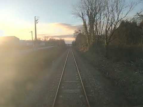 En cabine sur la ligne SNCF de Limoges à Bellac