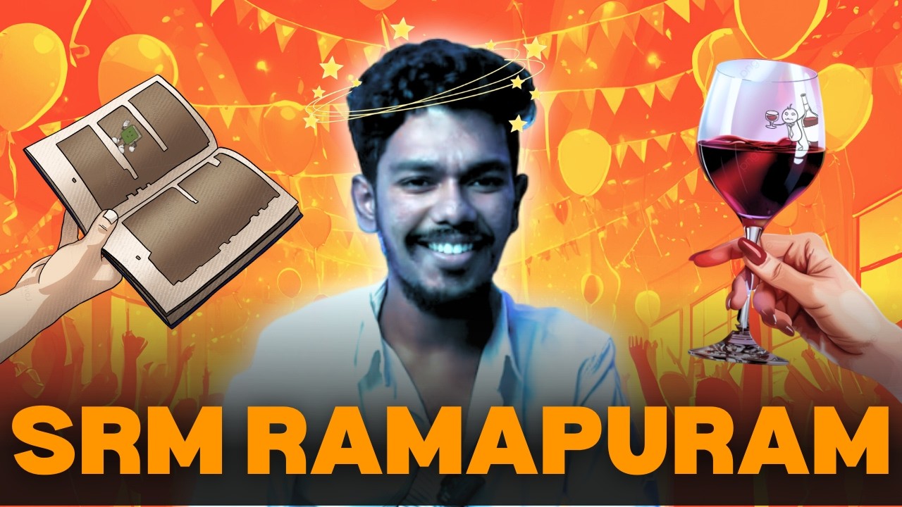 Is SRM RAMAPURAM Worth in 2026?😱 Placement, Culturals, Hostel, fees | Top PACKAGE 44 LPA🔥