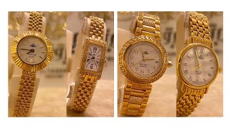Latest Gold Watches Designs For Girls || Gold Watches for Girls