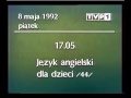Program Pierwszy Fragment Programu Dnia Na 8 Maja 1992 Piątek