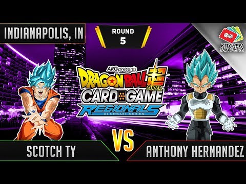 Dragon Ball Super Card Game Gameplay [DBS TCG] Indianapolis Regional Round 5