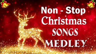 Non Stop Christmas Songs Medley 🎅🎄🎁 Top 100 English Christmas Songs Of All Time⛄⛄⛄