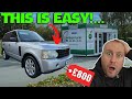 BUYING AN £800 V8 RANGE ROVER FROM FACEBOOK MARKETPLACE & SELLING TO WEBUYANYCAR FOR A PROFIT (PT3)