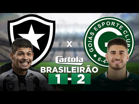 BOTAFOGO 1 x 2 GOIÁS Brasileirão Série A 2022 + Parciais Cartola FC 9ª Rodada | Narração