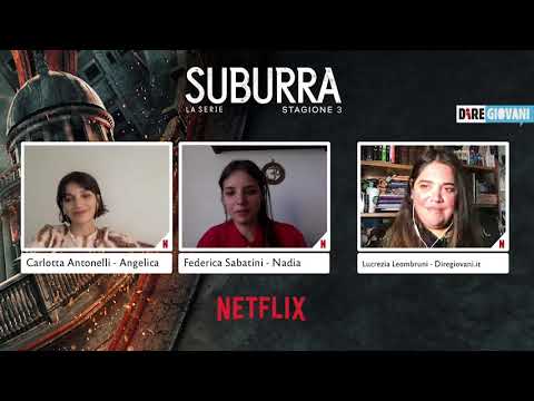 Suburra 3, l'intervista a Carlotta Antonelli e Federica Sabatini