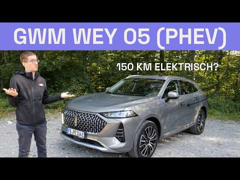 2024 GWM Wey 05 (PHEV): Fährt er dem Mercedes GLC elektrisch davon? - Autophorie