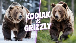 Grizzly vs Kodiak Bears: 10 Key Differences