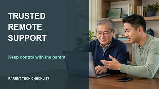 Trusted Remote Support for Aging Parents