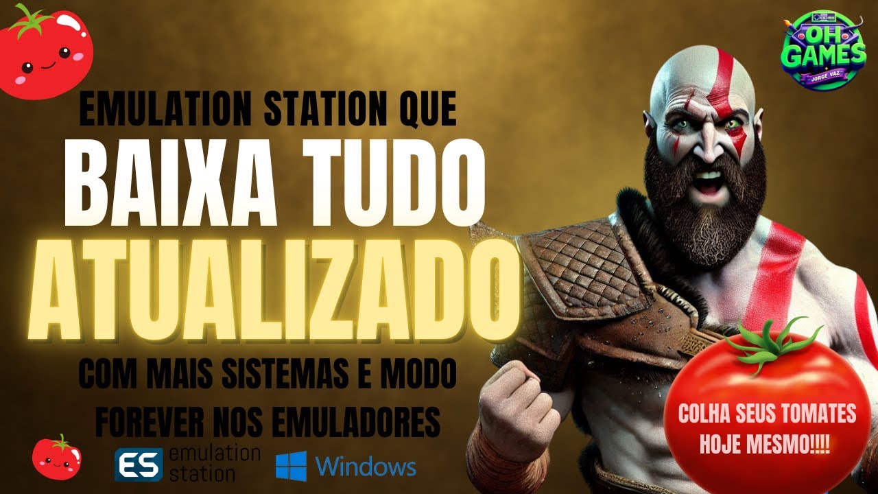 Baixe Agora! Nova Atualização do Emulation Station com MOD Definitivo - Com mais Emuladores