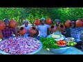 POT BIRYANI Mutton Biryani Cooking In Clay Pot Traditional Healthy Mutka Mutton Biryani Recipe