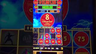 BIG WIN BONUS on Lightning Dollar Link slot machine! #slot #gamble #shorts