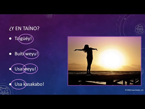 Let's Talk Taíno en español 69 - ¿Cuál variante del taíno es la correcta? 🤝💜