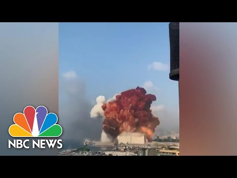 Massive Explosion In Lebanon Kills Dozens, Injures Thousands | NBC Nightly News