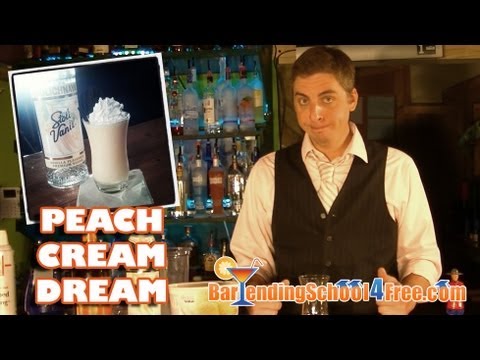 How to make a Peach Cream Dream (Drink Recipes)