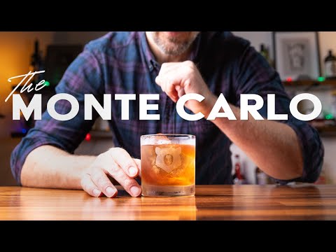 The MONTE CARLO - try this whiskey cocktail as a nightcap!