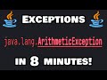 Learn EXCEPTION HANDLING In 8 Minutes ️