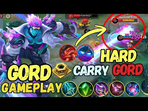 Hard Carry Gord Gameplay 🔥🔥 Gord Top Global Build 😱 Gord Gameplay