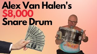 Video thumbnail for The $8,000 Snare Drum Alex Van Halen LOVES - The Tama Mastercraft Rosewood Snare by Timbo From Keno