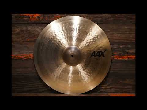 SOLD - Sabian 22" AAX Heavy Ride Cymbal - 3201g