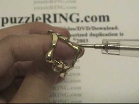 Puzzle Ring Solution for 4 Band LARGE Puzzle Rings