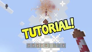 Minecraft (Xbox 360/PS3) - TU19 UPDATE! - HOW TO USE FIREWORKS - EASY TUTORIAL