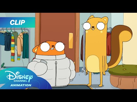 Kiff HATES Her New Winter Coat 🥶 | Kiff | @disneychannelanimation