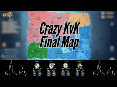Infinity Kingdom || Crazy KvK Final Map